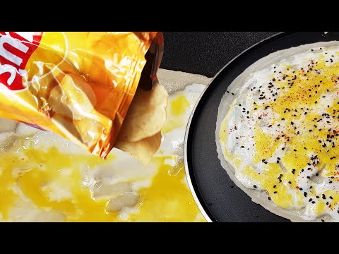 Egg printed Lays Crisp Dosa | കറുമുറു ലെയ്സ് ദോശ ഒരുമിനിറ്റിൽ | Lays Dosha | Najeeb Ebrahim