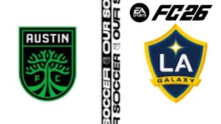 Austin FC vs LA Galaxy - MLS - FC 26