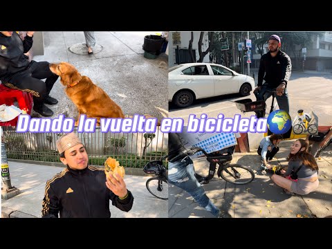 Nos paseamos en bicicleta por todo CDMX🤣🌍🚵