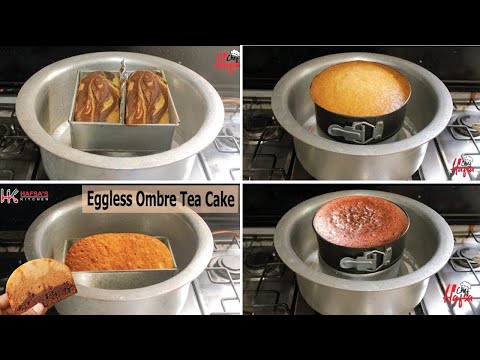 4 Easy Eggless Tea Cake Recipes without Oven Recipe By Chef Hafsa