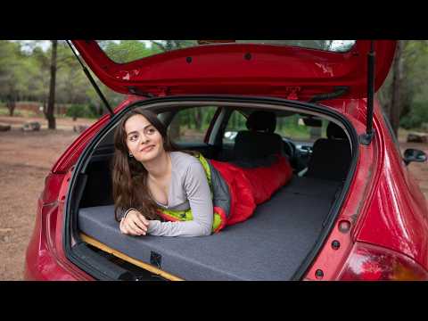 👉 ¡Una cama en el maletero! 🚗 COCHE CAMPER - Camperización casera, barata y fácil 🛠️