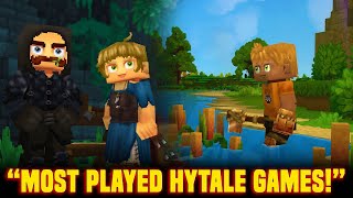 Most played Hytale games