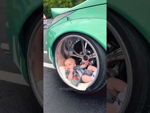 Baby Nissan 350z 😍 Camber green 😎 #automobile #nissan350z #edit #jdm #cars #shorts