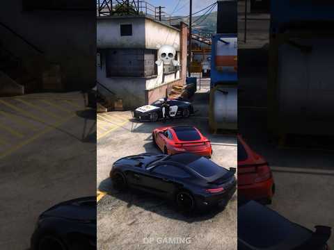 Nissan GT-R R35 👮‍♀️ vs Mercedes-AMG GT R 😈 vs BMW M5 🤕 Rescue the Hostages! 😎
