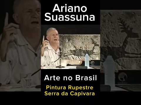 Ariano Suassuna - Arte no Brasil - Pintura Rupestre #arianosuassuna #autodacompadecida #humor