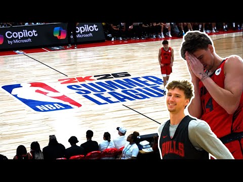 Day in the life at NBA Summer League with Matas Buzelis