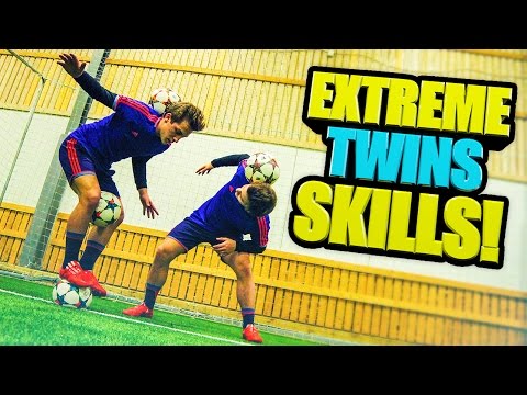 Football & Freestyle AMAZING Skills ★ SkillTwins (Ronaldo/Neymar/Messi Skills)