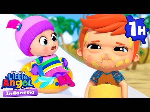 Pilih Mana Musim Panas Atau Musim Dingin? | Little Angel | Lagu Anak Favorit | Nursery Rhymes