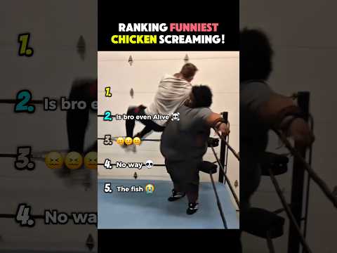 Ranking Funniest Chicken Screaming!😭 #shorts #trending #viral #funny #ranking #funnyvideo #chicken