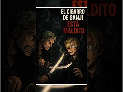 🪦 EL CIGARRO DE SANJI ESTÁ MALDITO #onepiece