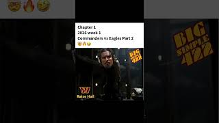 Chapter 1 2026 week 1 Commanders vs Eagles Part 2 🤯🔥