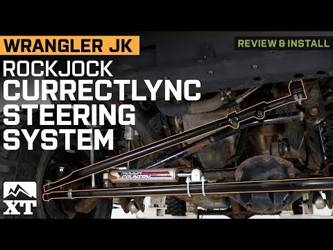 Jeep Wrangler JK RockJock Currectlync Heavy Duty Steering System Review & Install