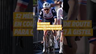 3️⃣2️⃣ médailles : 18 sur le contre-la-montre et 14 sur la course en ligne