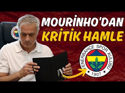 Mourinho'dan Kritik Hamle! Fenerbahçe'de büyük değişim. #fenerbahçe