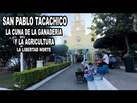 El pueblo Poco Conocido en El salvador por Turistas San Pablo Tacachico Youtubero Salvadoreño