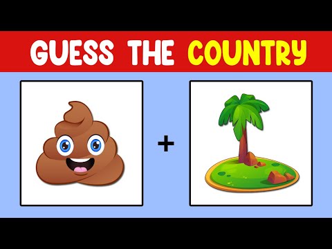 🚩 Can You Guess the Country by Emoji? 🌎 | Riddles in Urdu | Hindi Paheliyan with Answers