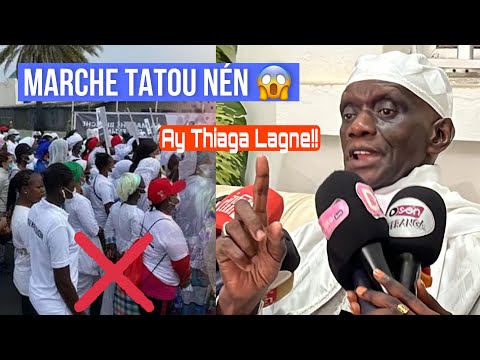 Héhé 😱😱Marche Tatou Néne, Mame Makhtar Gueye tire sur les féministes ‘’Ay Thiaga Lagne wayè koufi