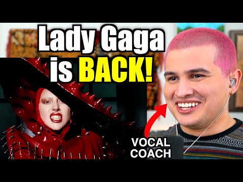 Lady Gaga's BEST WORK l Vocal Coach Reacts to Abracadabra