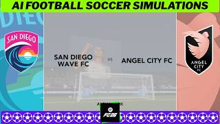 SAN DIEGO WAVE vs ANGEL CITY ⚽🇺🇸 NWSL 2026/27 Matchday 12 ⚽ EA FC 26 Simulation