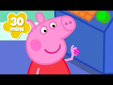 Máquina de caramelos misteriosos Peppa Pigs 🍬 | Los cuentos de Peppa la Cerdita