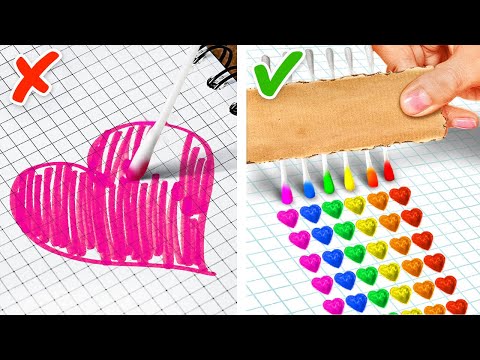 PERLENGKAPAN SEKOLAH VIRAL | Belajar dengan Cerdas! Kerajinan Kardus Keren Untuk Siswa oleh 123 GO!