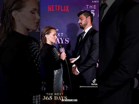Michele Morrone and Anna-Maria Sieklucka at "The Next 365 Days" Premiere