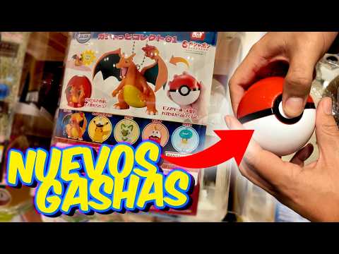 Los NUEVOS GASHAPONES de POKEMON que salieron en JAPON !