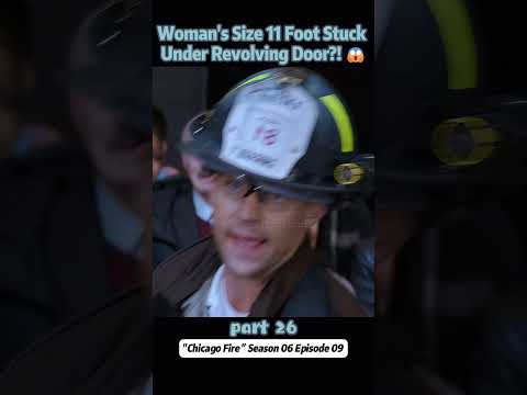 Woman's Size 11 Foot Stuck Under Revolving Door?! 😱【Part 26】