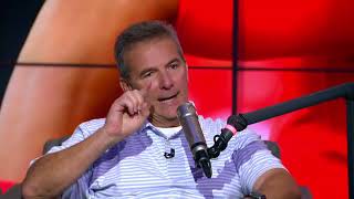 Urban Meyer speculates on if Lincoln Riley would take Cowboys job, talks Michigan   CFB   THE HERD