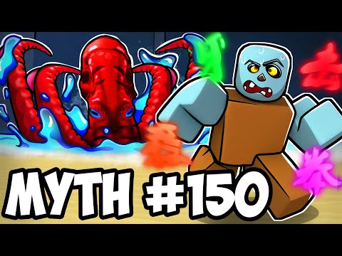 I Busted 150 MYTHS in Roblox The Strongest Battlegrounds