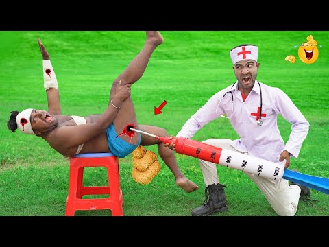 Must Watch New Comedy Video 2025Amazing Injection Wala Comedy Video 2025Top New Doctor Comedy Ep164