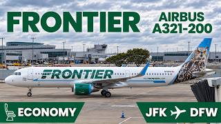 TRIP REPORT | Frontier Airlines - Airbus A321-200 - New York (JFK) to Dallas (DFW) | Economy
