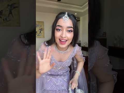 😍Get Ready With Me for Cousin's Baarat 🥰✨Bridesmaid Outfit Inspiration #weddingoutfit #shaadisaga