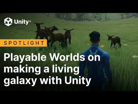 Playable Worlds on making a living galaxy with Unity