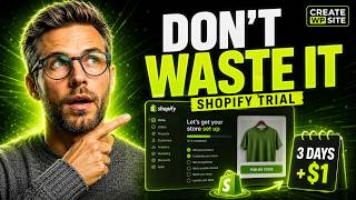 How to Use the Shopify Free Trial (3-Day Setup Plan)