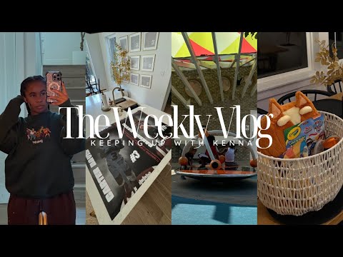 Weekly vlog! Boo baskets + Homecoming DIYS + target runs + cooking +family time + fall target finds