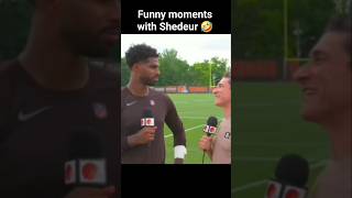 Funny moments with Shedeur Sanders 🤣