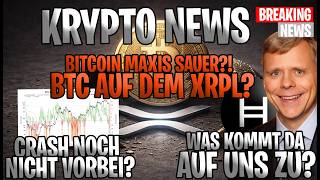 Krypto News – BTC über den XRPL?! Bitcoin-Maxis SAUER! 😡Crash noch NICHT vorbei?! 🤯 HBAR 🤫
