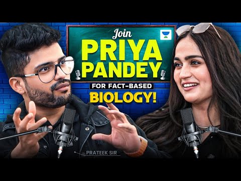 🎙️Priya Pandey’s Game-Changing Biology Concept and Short Tricks for NEET 2025!