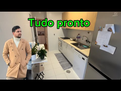 O APARTAMENTO MAIS ACESSIVEL DE PORTUGAL 🤩 mais barato que pagar aluguel