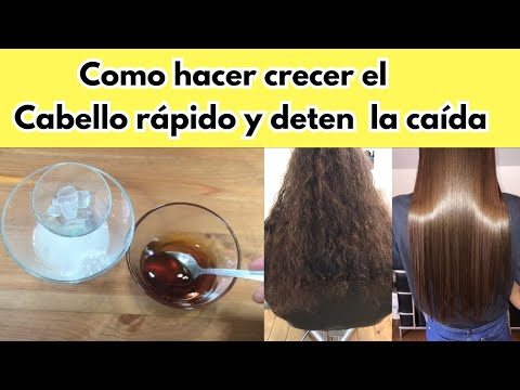 CÓMO HACER CRECER TU CABELLO RÁPIDO Y SANO CON ESTOS INGREDIENTES NATURALES/ Cabello mas largo