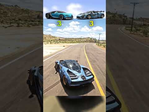 Bugatti Chiron VS McLaren Seena