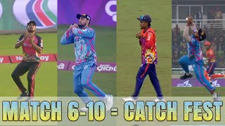 You Blink, You Miss! EVERY Catch from BPL 2025 (Matches 6–10) / Bangladesh Premier League 2025