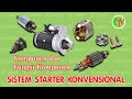 Fungsi dan Komponen Motor Starter