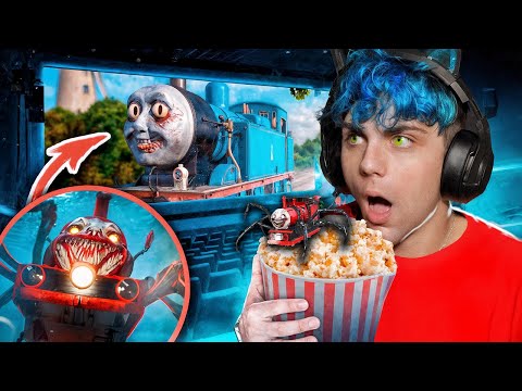 ¡NO VEAS TODAS LAS PELÍCULAS DE THOMAS EL TREN vs CHOO CHOO CHARLES a las 3 AM!
