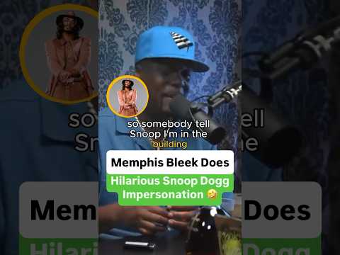 Memphis Bleek Does Hilarious Snoop Dogg Impersonation 🤣
