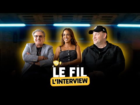 L'INTERVIEW - L'équipe de LE FIL (Daniel Auteuil, Grégory Gadebois, Alice Belaïdi)