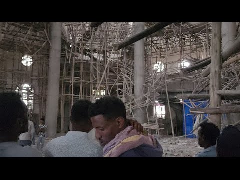 YouTube video thumbnail: At Least 30 People Killed After Church Collapses in Amhara