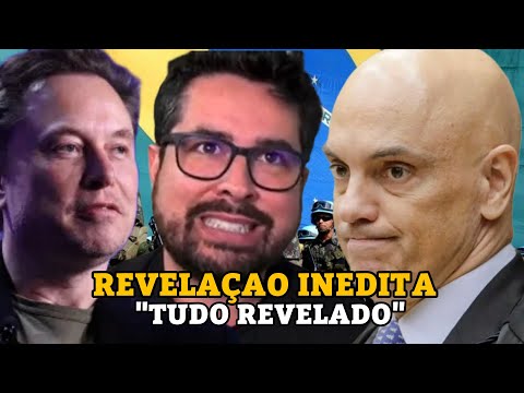 REVIRAVOLTA! PAULO FIGUEREDO FAZ REVELAÇÃO INÉDITA SOBRE ELON MUSK E MORAES E DEIXA A TODOS CHOCADO.