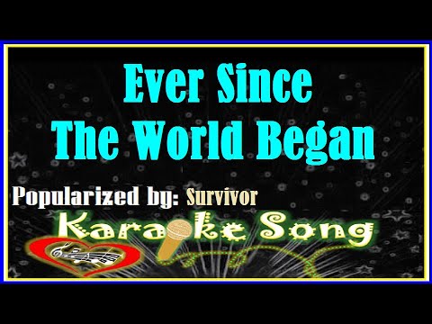 Ever Since The World Began Karaoke Version by Survivor -Karaoke Cover